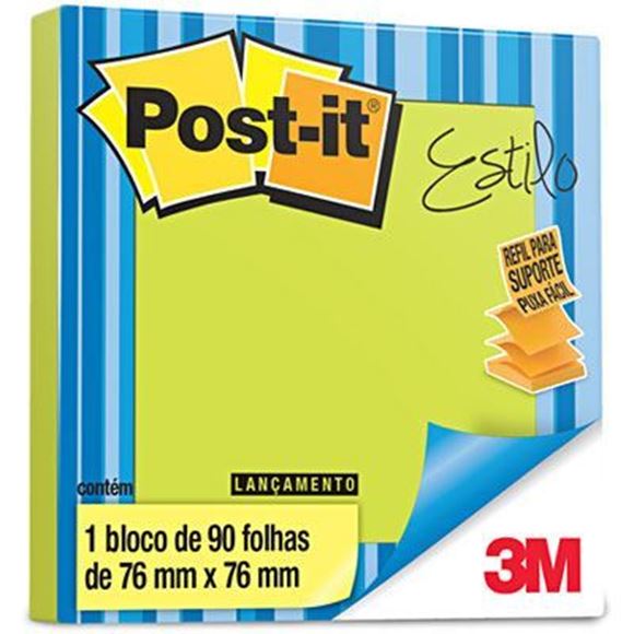 Post-it com 90 Folhas 76X76 - 3M