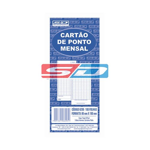 Cartão Ponto - SÃO DOMINGOS