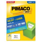 Etiqueta A-4 361 Tamanho 46,51X63,5 com 100 (18) - PIMACO