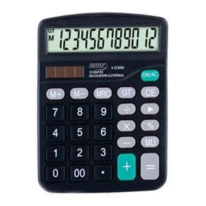 Calculadora de Mesa 12 Dígitos CC3000 - BRW