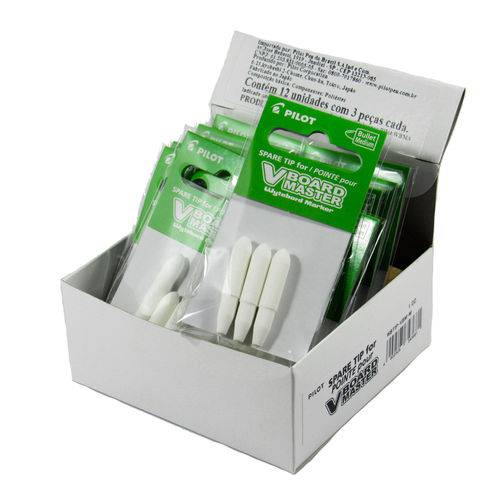 Ponta Caneta Quadro Branco Conjunto com 3 - PILOT