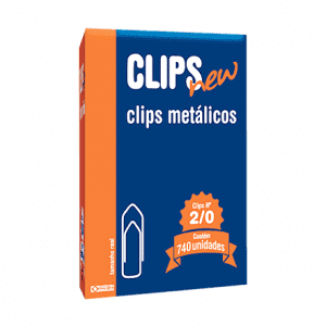 Clips 2/0 com 500 Gramas – NEW