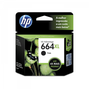 Cartucho Original F6V31AB Preto 8,5ML (664XL) - HP