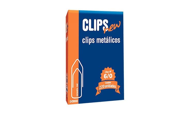 Clips 6/0 com 500 Gramas – NEW
