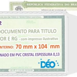 Crachá Documento Com Aba 70X104 632 - DEO