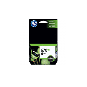 Cartucho Original Z117AB Preto (670XL) - HP