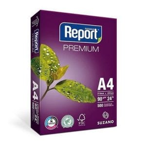 Papel A-4 90 Gramas  - REPORT