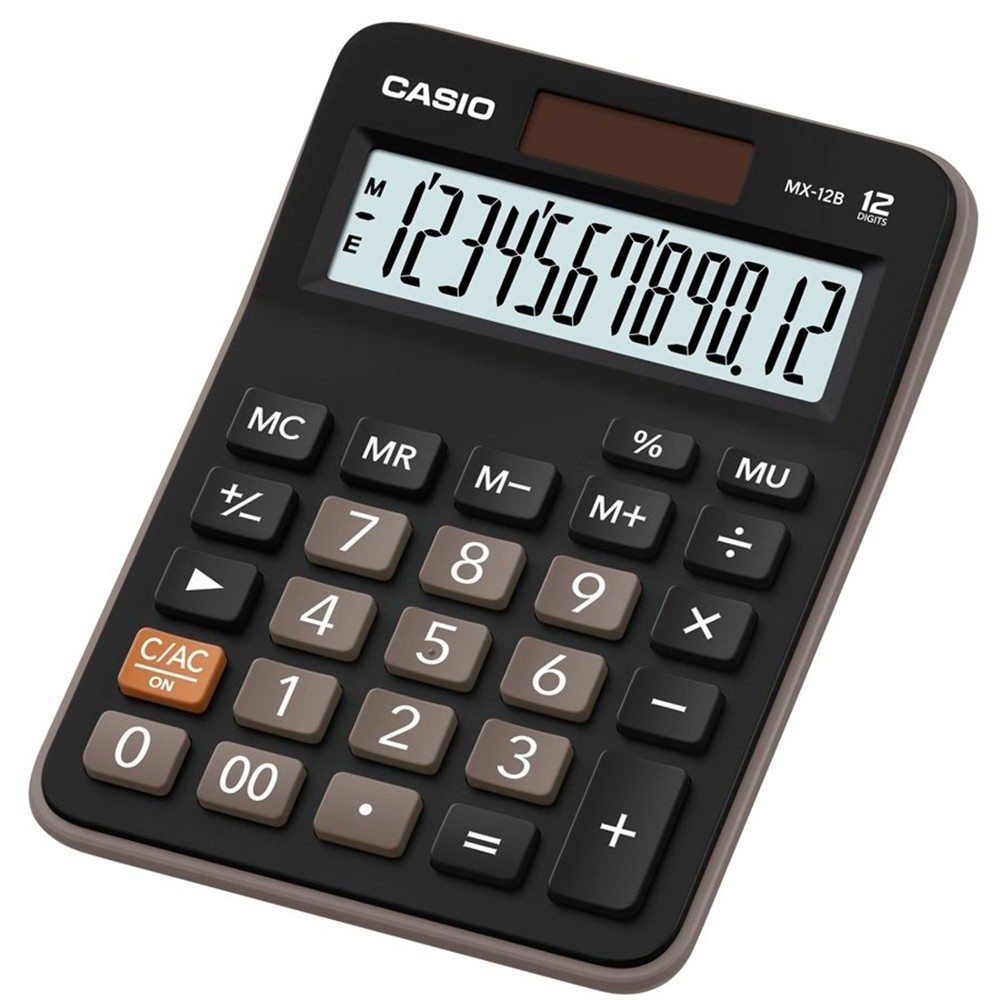 Calculadora de Mesa 12 Dígitos MX-12B - CASIO