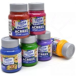 Tinta para Tecido Fosca 37ml - ACRILEX