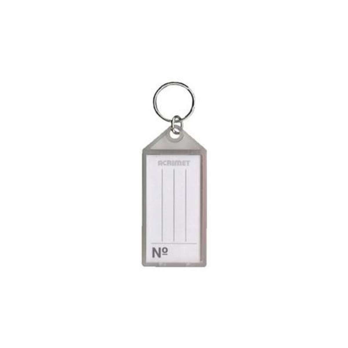 Chaveiros Etiquetas Branco Com 24 Chaves - ACRIMET
