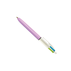 Caneta 4 Cores Refresh Corpo Rosa - BIC