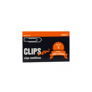 Clips 1 com 100 unidades – NEW