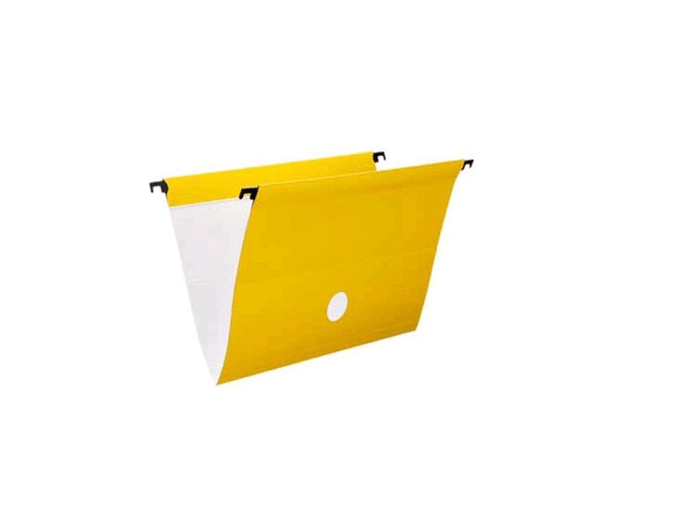 Pasta Suspensa Papel Amarelo com 06 - DELLO