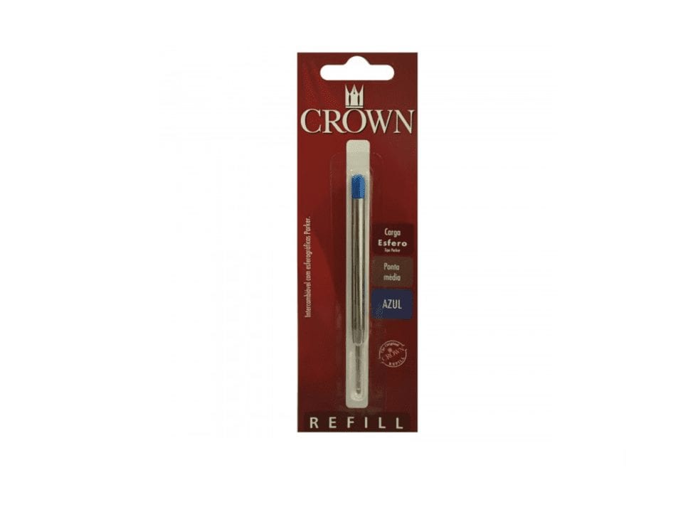Carga Caneta Esferográfica Parker YW14007A - CROWN