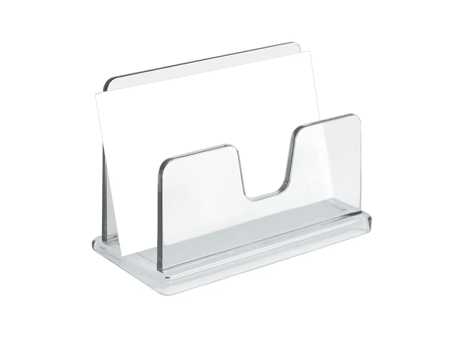 Porta Cartão Acrílico Cristal - ACRIMET