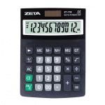 Calculadora de Mesa 12 Dígitos ZT-738 - ZETA