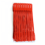 Lacre Malote Laranja 23 Cm Com 100 Unid.