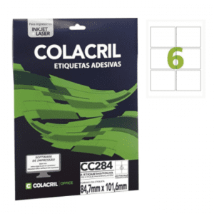 Etiqueta 6284 84,7X101,6 (6) - COLACRIL
