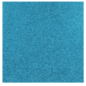 Cartolina Eva Glitter 40x60 Azul Ciano