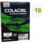 Etiqueta A-4 361 46,60X63,5 (18) - COLACRIL