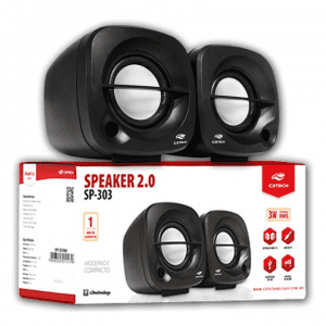 Caixa De Som USB Speaker 2.0 SP-303 - C3TECH