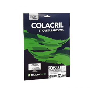 Etiqueta 6283 50,8X101,6 (10) - COLACRIL