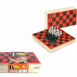 Jogo Xadrez Escolar Madeira - IOB