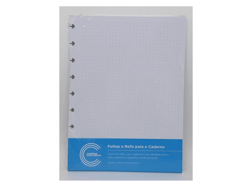 Refil Caderno Inteligente Pontilhado A-5