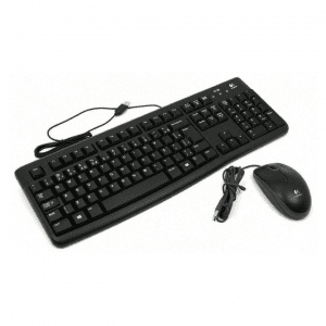 Teclado Com Fio + Mouse MK120 - LOGITECH