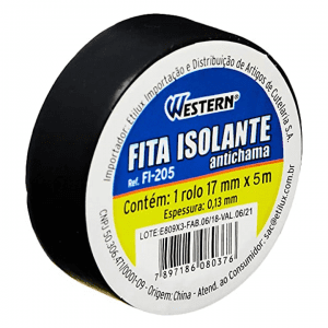 Fita Isolante 17mm x 5m FI205 - WESTERN