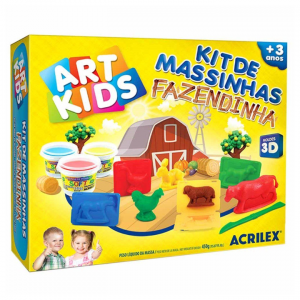 Massa Modelar 450g Fazendinha - ACRILEX