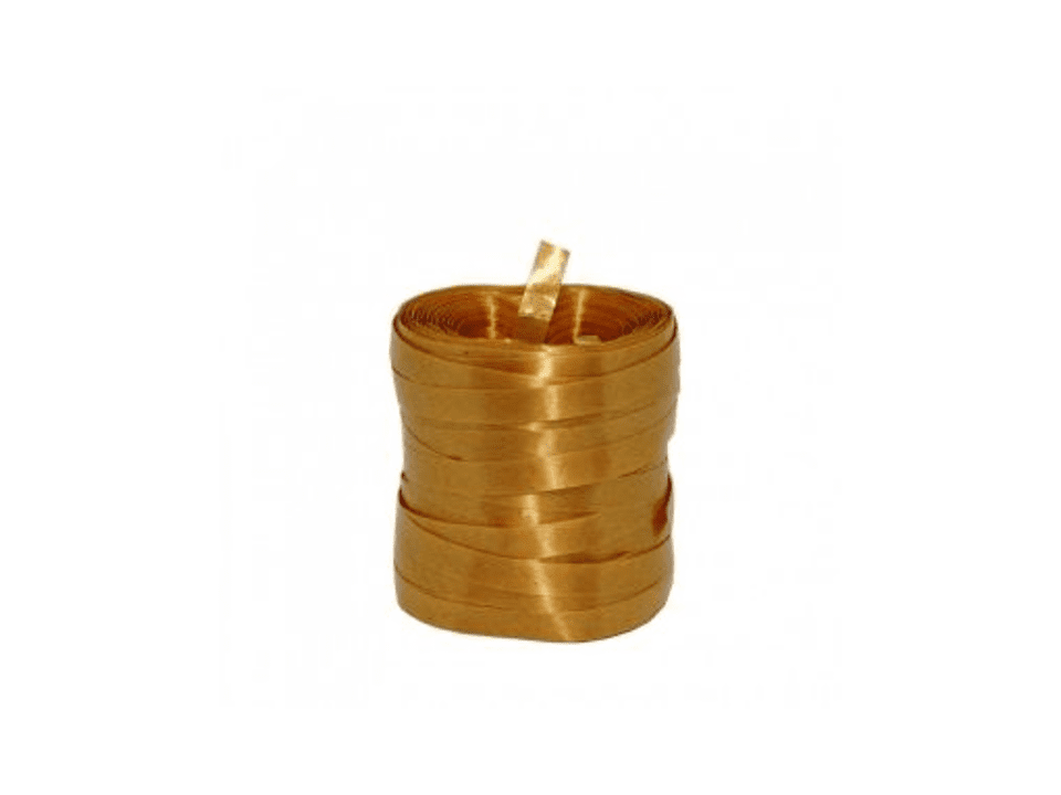 Fitilho 5x50m Dourado - EMFESTA