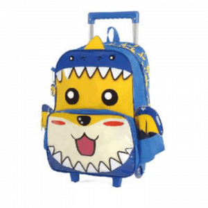 Mochila Com Rodinhas Azul Petit Cachorro - LUXCEL