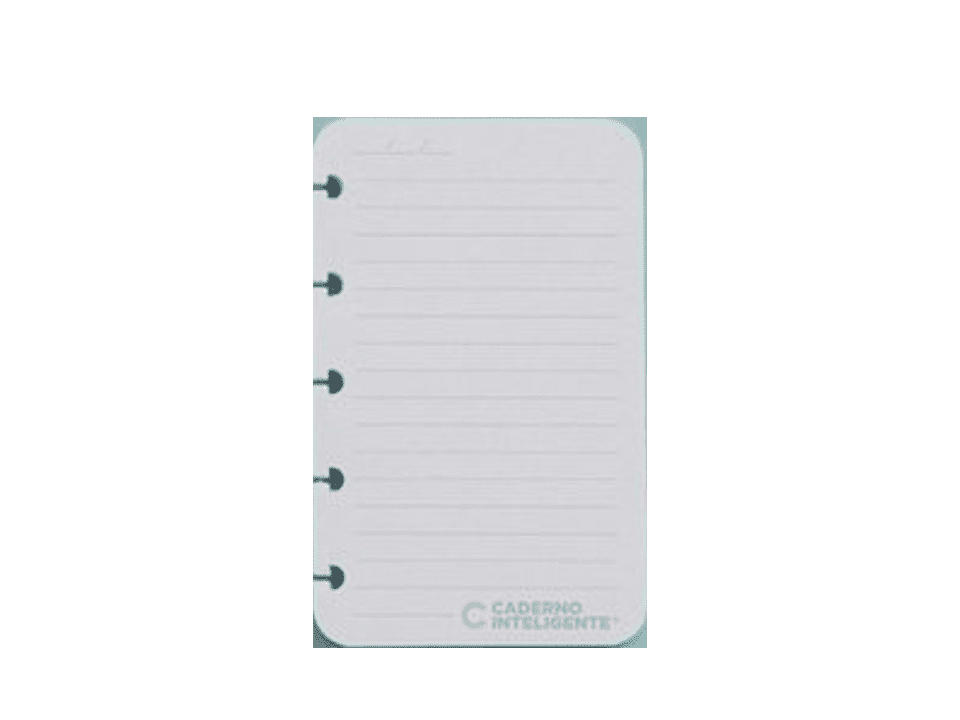 Refil Caderno Inteligente Inteligine 50 Folhas Pautada