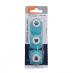 Furador Papel 10mm Com 3 Moldes Pata/Borboleta/Urso - BRW