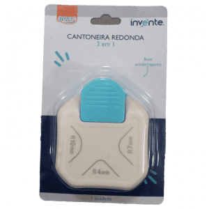 Furador Papel Cantoneira 3/1 Arredondado - BRW