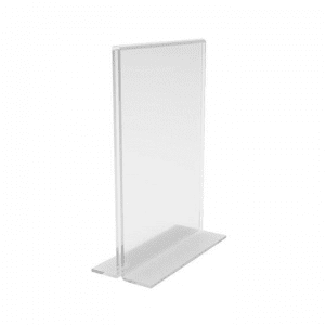 Display T Acrílico A4 30x21 cm – MASTER ACRÍLICO