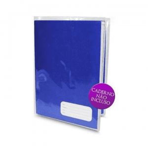 Capa Caderno Brochurão Cristal - PLASITIBAN