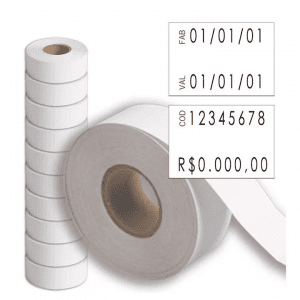 Etiqueta MX2316 Branca Rolo Com 1000 - LIDER