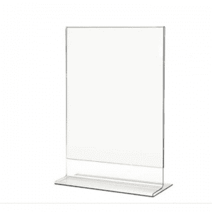 Display T Acrílico A6 10x15cm - MASTER ACRÍLICO