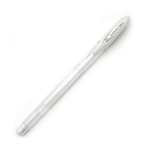 Caneta Gel Um-120AC 0.8 Branco - UNI-BALL