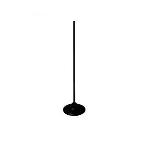 Pedestal Base Chão Para Senha Preto