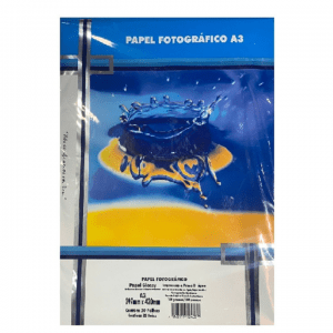 Papel Foto A3 180G 20 Folhas Brilhante - MASTERPRINT