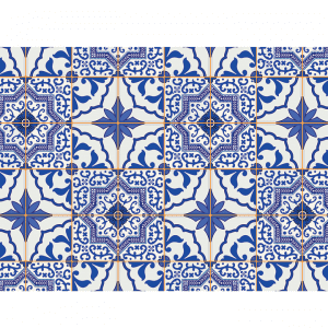 Papel Contact Azulejo Português 45x2m - PLAVITEC