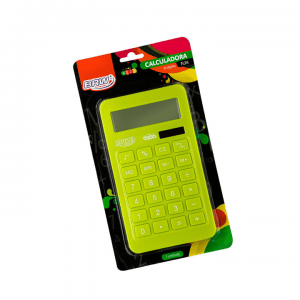 Calculadora Mesa 10 Dígitos Verde Neon CC3002 - BRW