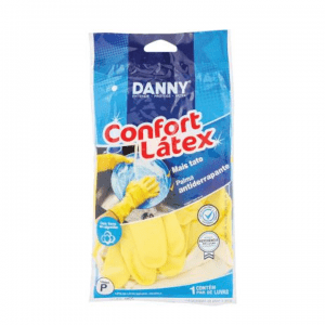 Luva Latex Amarela P - DANNY