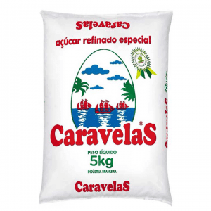 Açucar Refinado 5kg - CARAVELAS