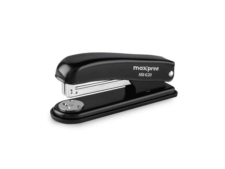 Grampeador Preto MX-G20 - MAXPRINT