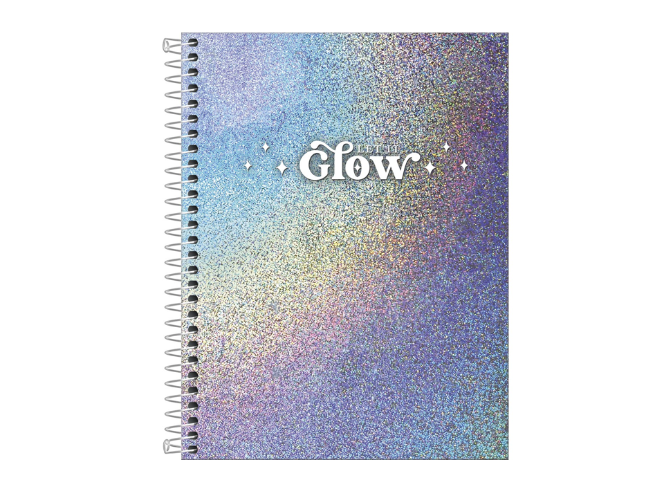 Caderno Espiral Colegial 01X80 Glow - TILIBRA - Imagem 2