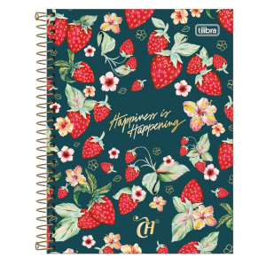 Caderno Espiral Colegial 01x80 Capricho - TILIBRA